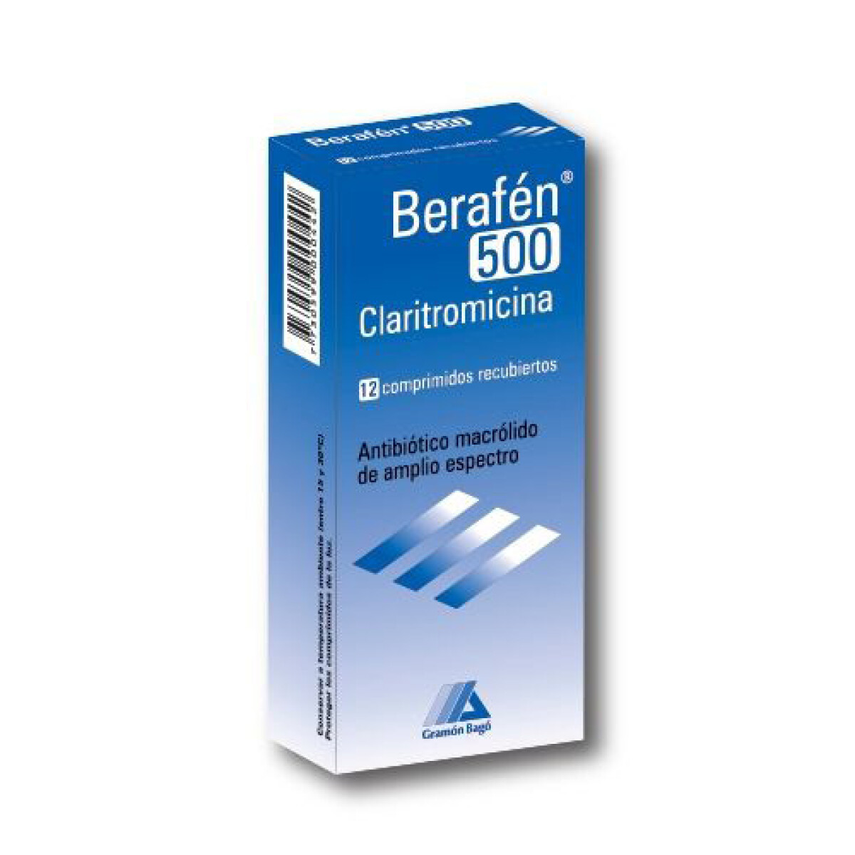 Berafen 500mg 12 Comprimidos 