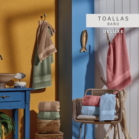 TOALLA DE BAÑO ROJO