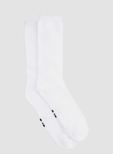 Pack x2 medias full terry Blanco