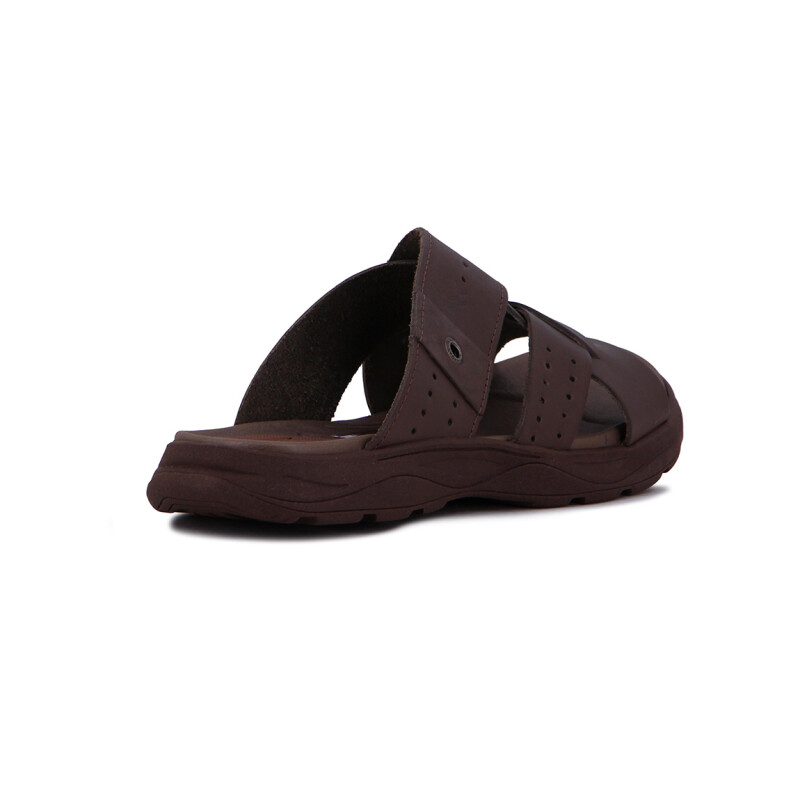 Sandalias Hombre Country Tiras Cruzadas Ebano