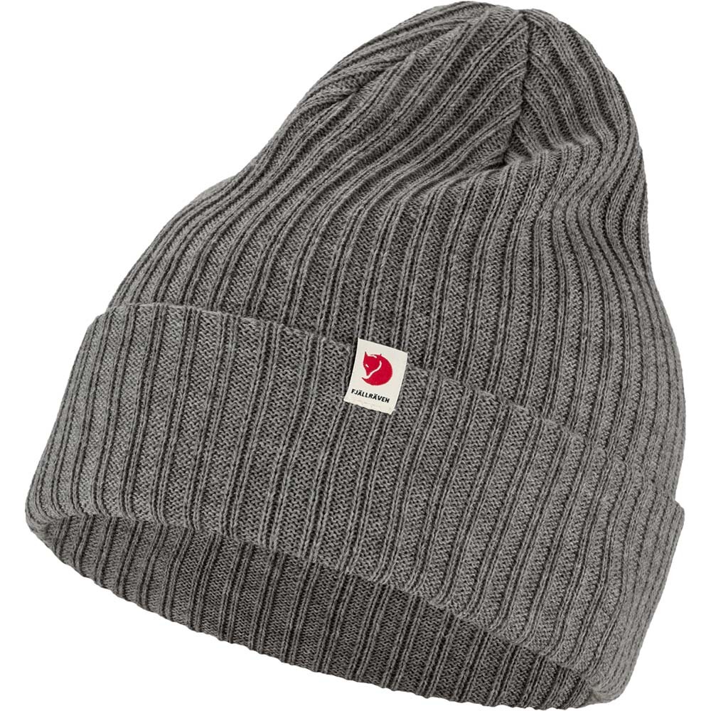 Beanie Fjallraven Fjallraven Rib Hat Unisex Grey