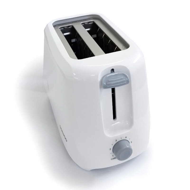Tostadora Eléctrica Daewoo Ranuras Anchas Blanca