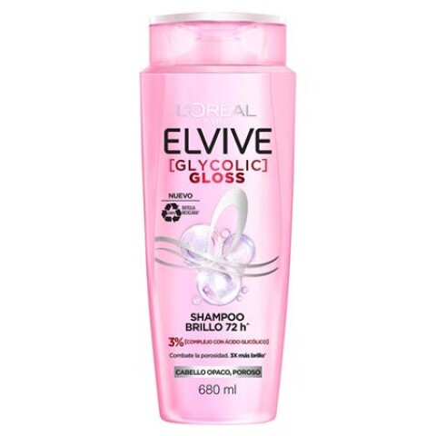 L´oréal Elvive Glycolic Gloss shampoo 680 ml L´oréal Elvive Glycolic Gloss shampoo 680 ml
