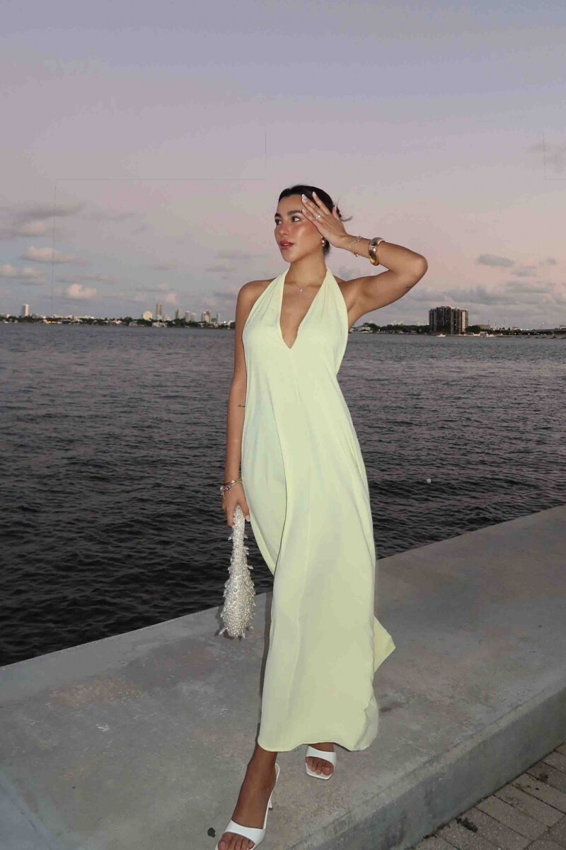 VESTIDO CLARISSA AMARILLO