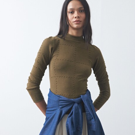 POLERA SOA Verde Musgo