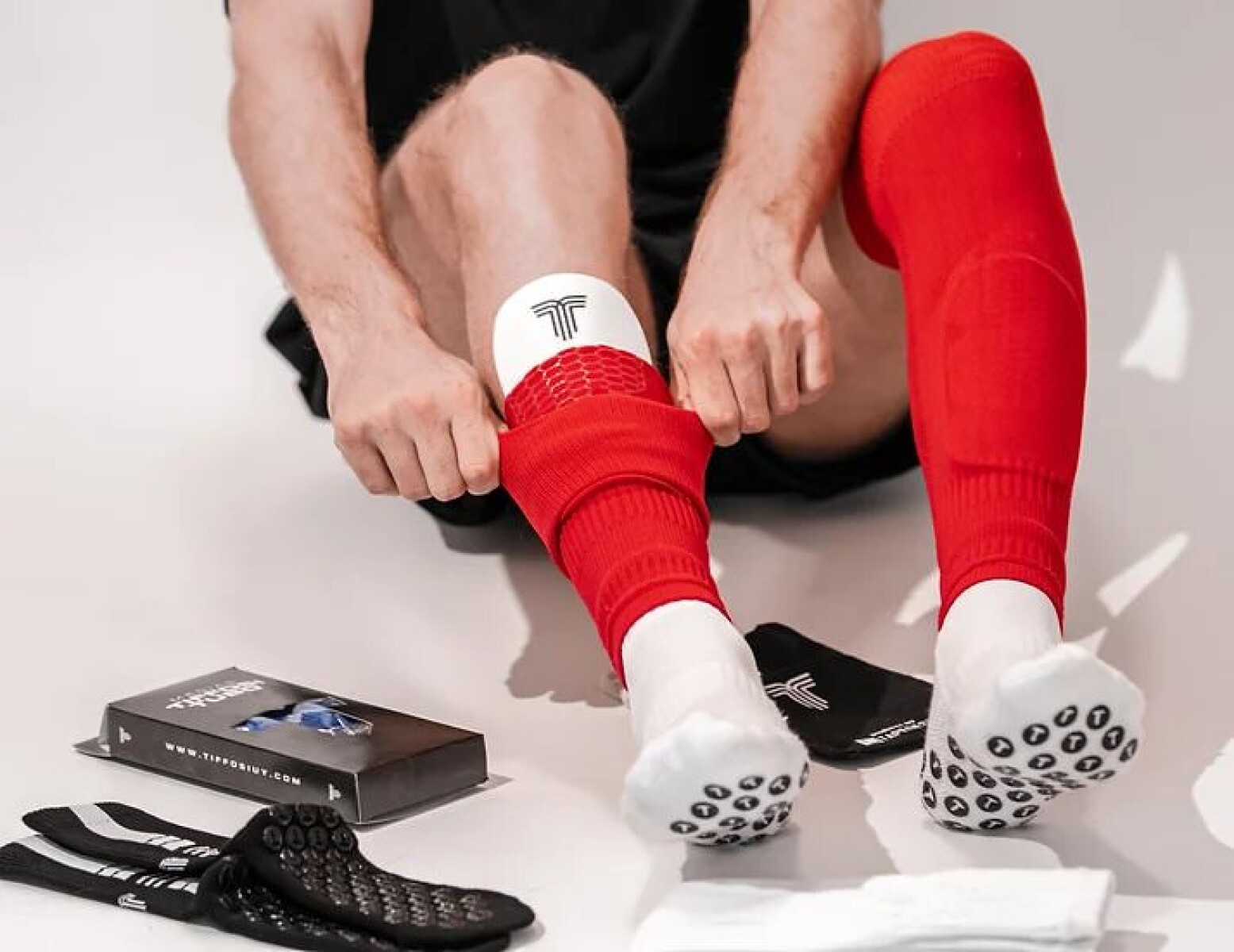 Medias de Hombre Tiffosi Tubo Tiffosi - Rojo 