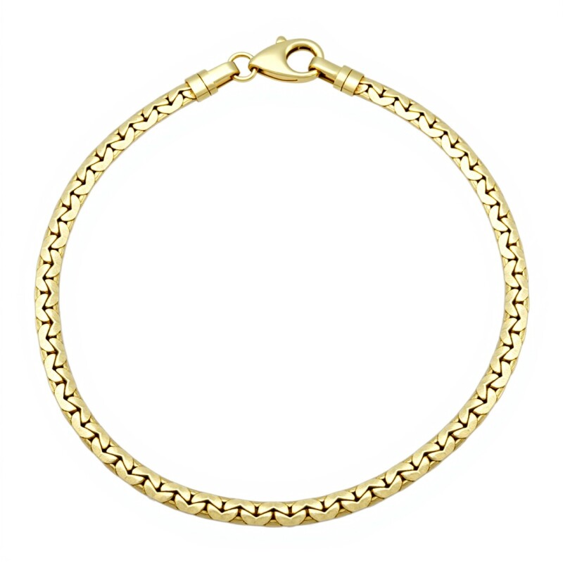 Pulsera Cinta Enlazada-Oro bajo-Sin Piedra-PU8042 sinpiedra