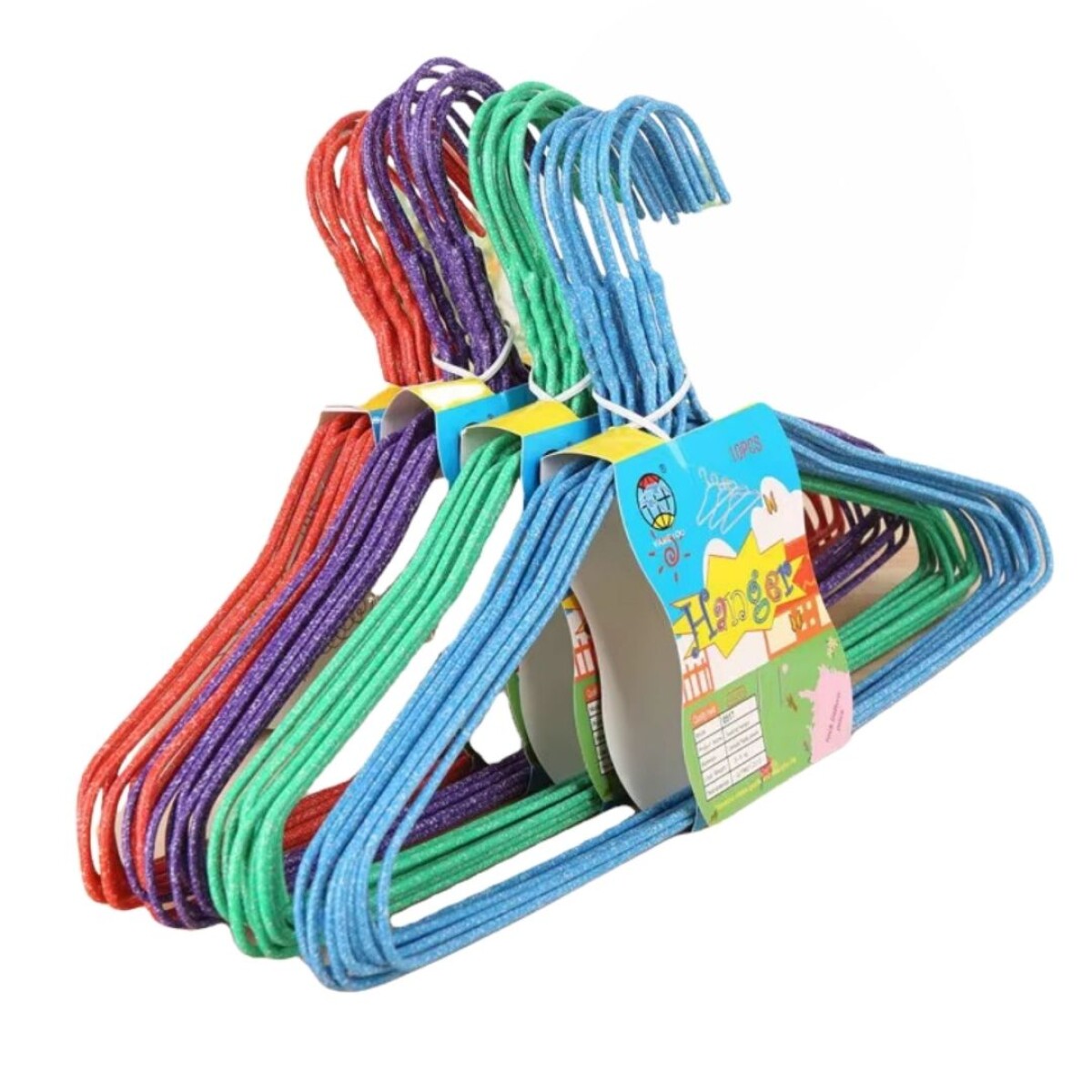 PERCHA HANGER SET x10 