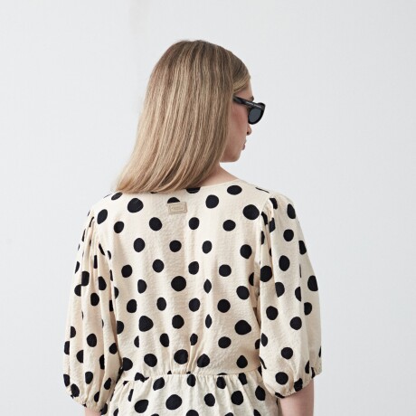 CAMISA PISTACHO Negro/Crudo