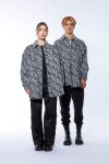 Sobrecamisa zebra negro