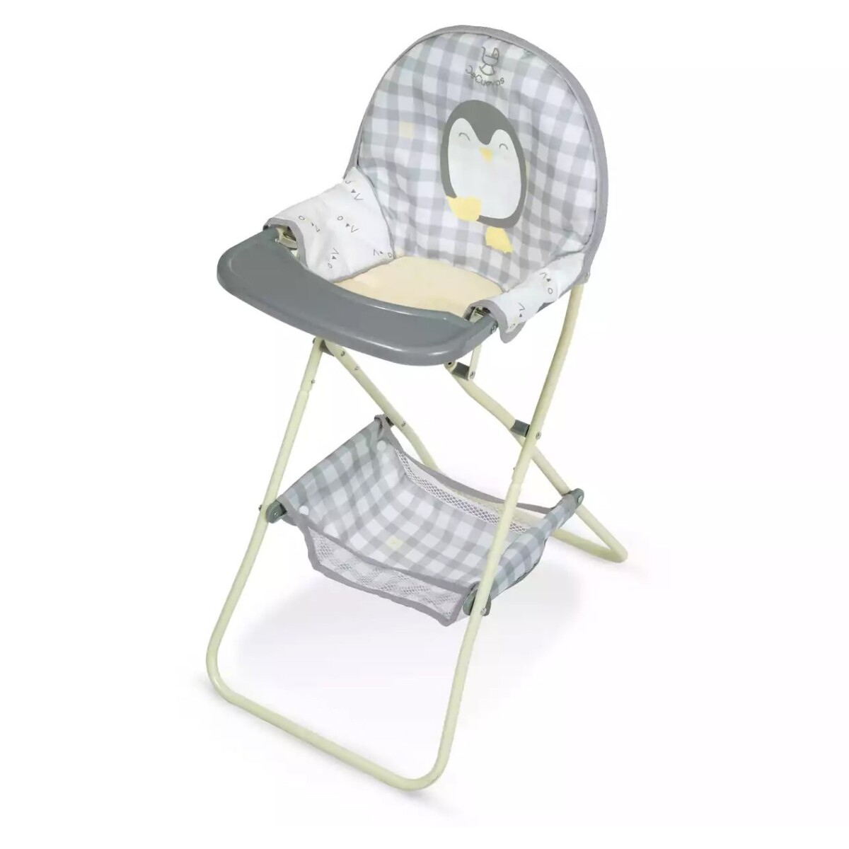 Silla De Comer Bebote Muñeca Bebé De Cuevas Plegable Pipo - Variante Color Gris 