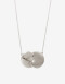 Collares Cortos Metal Collar Corto Chapón Metal - Plateado Rodio