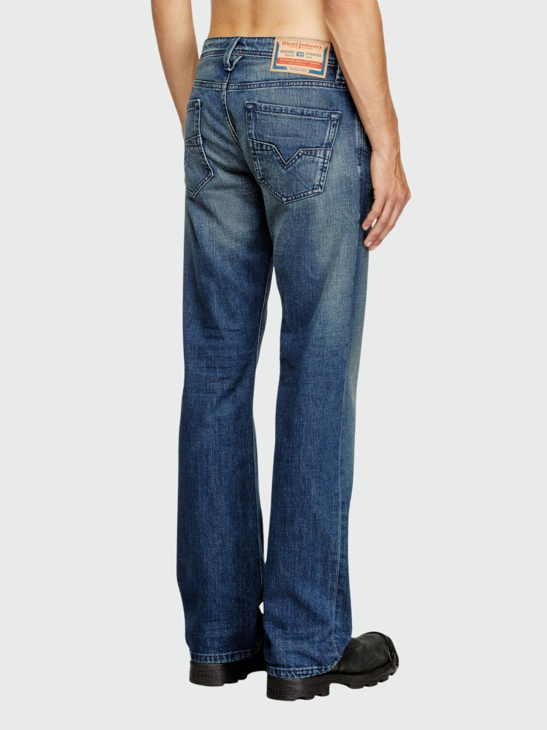 DIESEL - Jeans 1985 Larkee 0DBDS Blanco