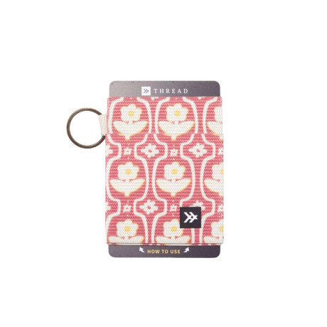 Billetera Thread Elastic Wallet Rosa