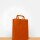 Bolsa lisa acuario 22x10x30 cm NARANJA