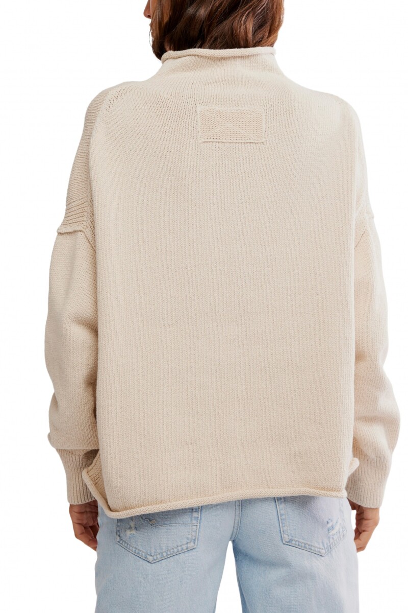 WTF TORRES ROLL NECK Blanco