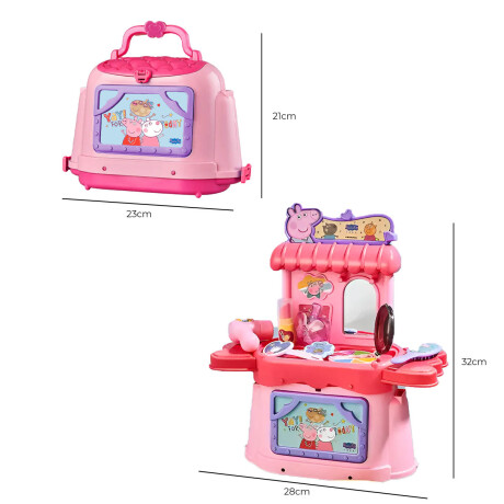 Valija Juguete Peppa Pig Set Belleza + Peluquería Pep003003