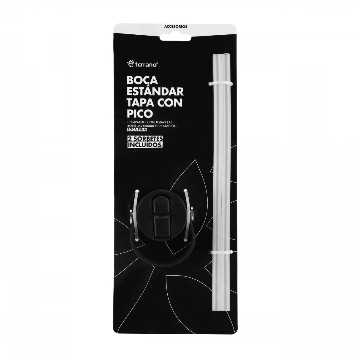 Repuesto Tapa c/Pico Para Botella 750ML - Negro 