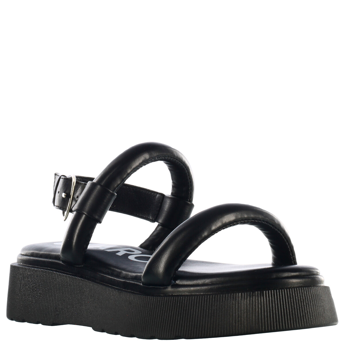 Sandalias de Mujer Miss Carol GOGA con tiras acolchonadas - Negro 