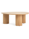 Mesa de centro RAVNSBJERG 90x90 color roble nat Mesa de centro RAVNSBJERG 90x90 color roble nat