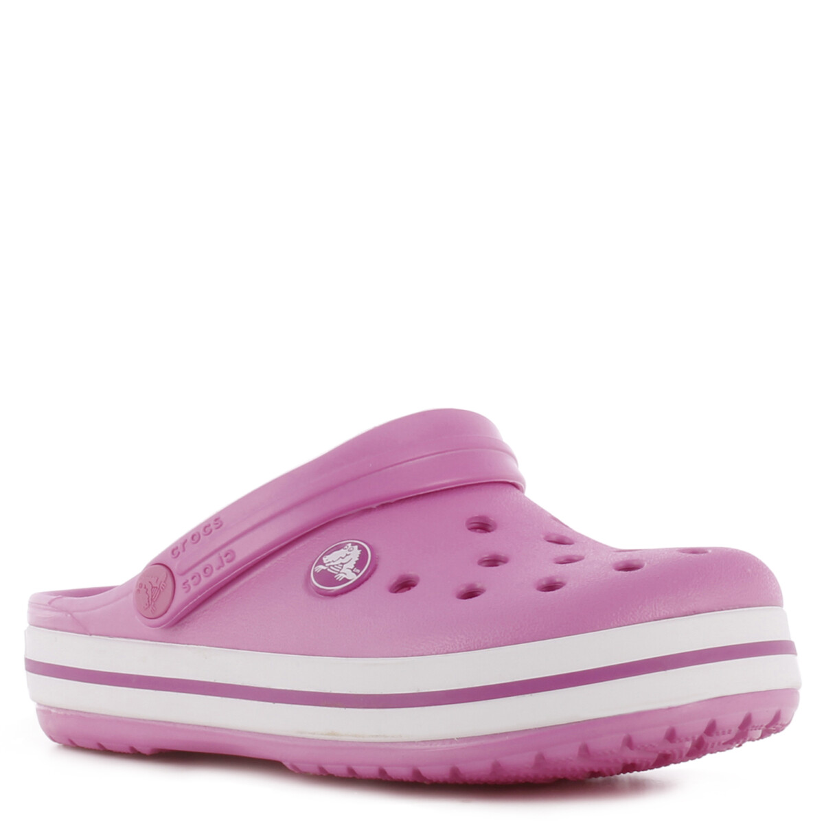 Zuecos Infantiles Crocs Crocband Clog - Rosado 