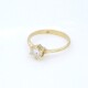 Anillo solitario en oro 18k amarillo Anillo solitario en oro 18k amarillo