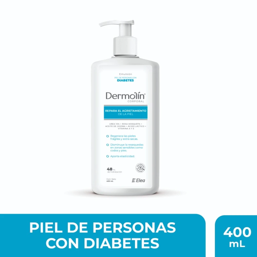 DERMOLIN CORPORAL DIABETES EMUL X 400 ML