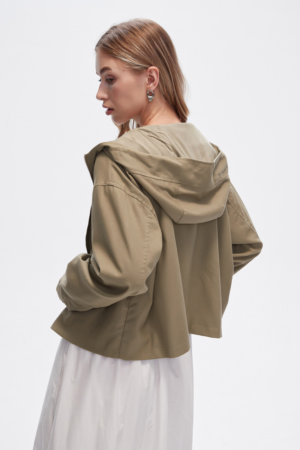 Campera Yenia Verde Oliva Claro