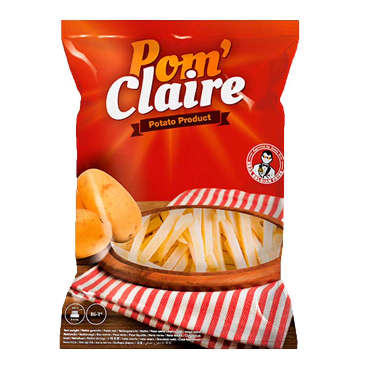 Papas Fritas Pom' Claire 1kg 