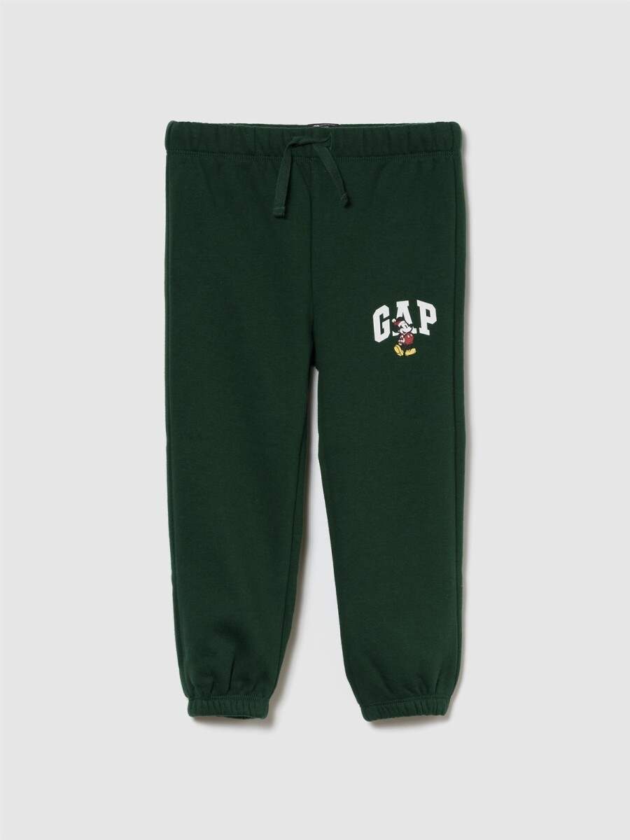 Pantalón Deportivo Logo Gap Disney Toddler Niño - Evergreen Glamour 