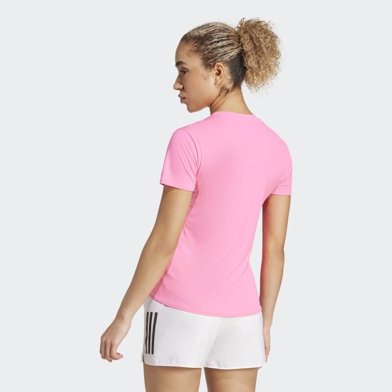 Remera Adidas Adizero Essentials Rosado