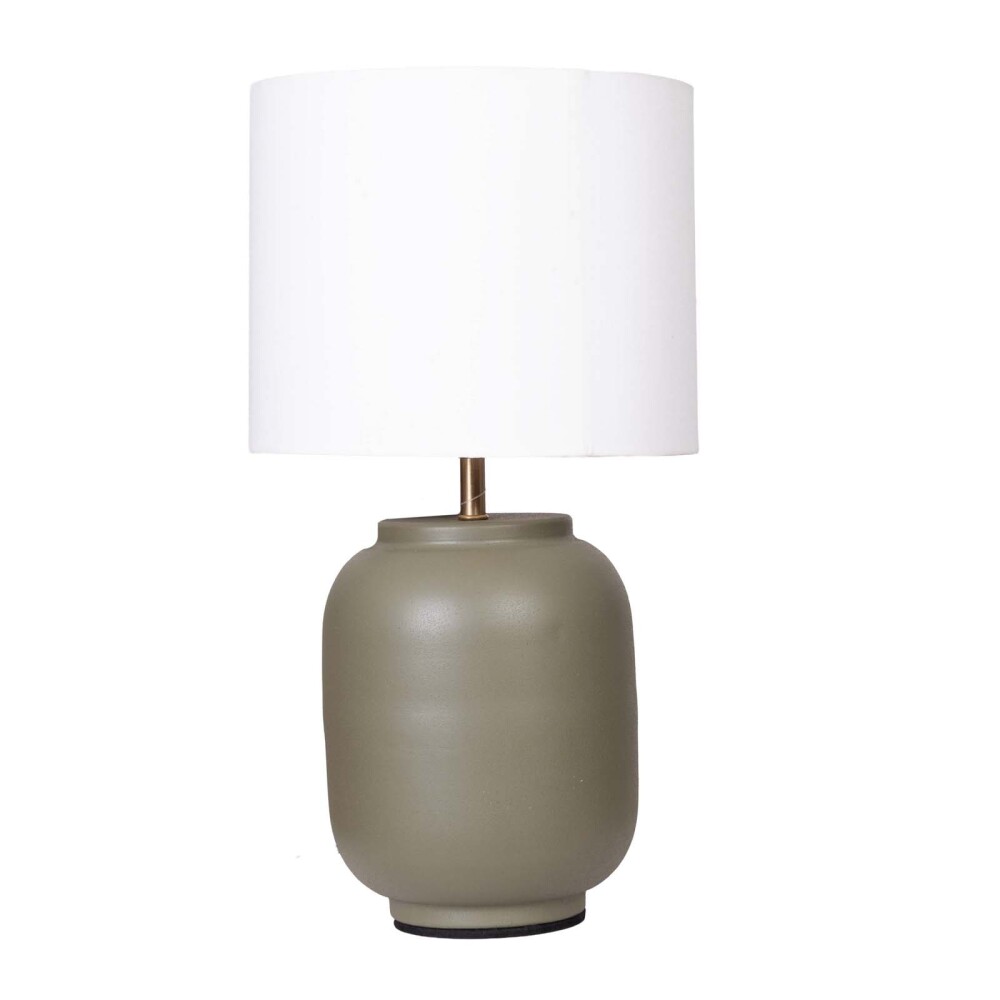 LÁMPARA DE MESA HIERRO VERDE 39245