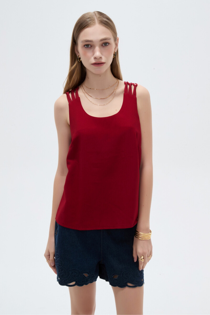 Musculosa Henu - Bordeaux 