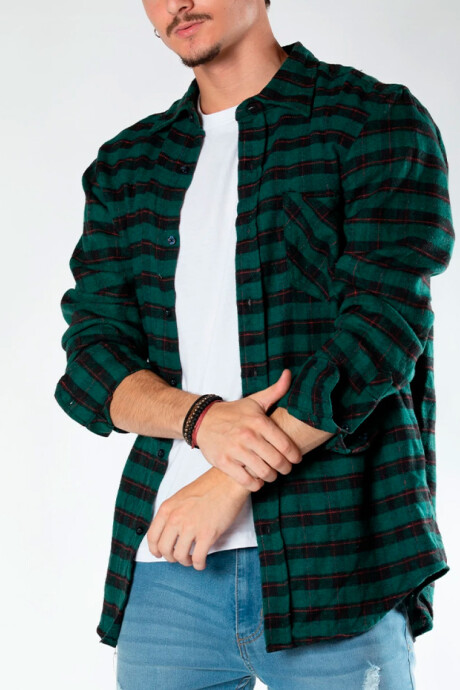 CAMISA FEDE Verde Oscuro