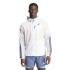 Campera Adidas Own The Run 3 Rayas Blanco