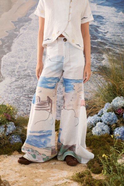 PANTALON OLEAJE PRINT Pre Venta Agua