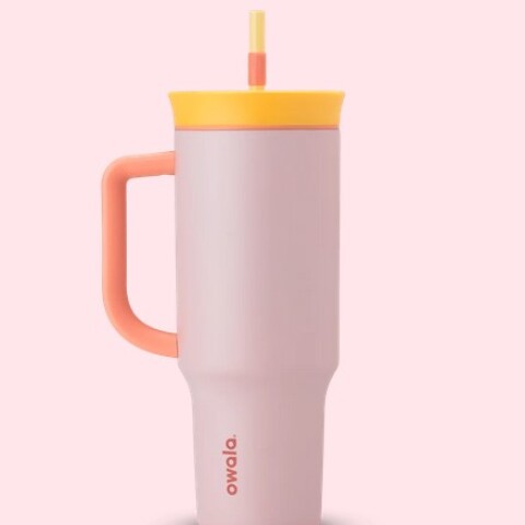 Vaso Térmico de acero inoxidable 1.1 Lts Rosa Candy Store