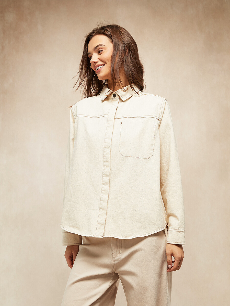 CAMISA ALMA - CRUDO 