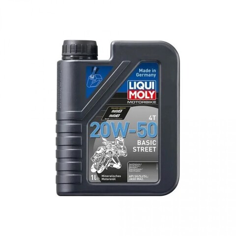 20W50 Liqui Moly Motorbike 4t Street 1L 20W50 Liqui Moly Motorbike 4t Street 1L