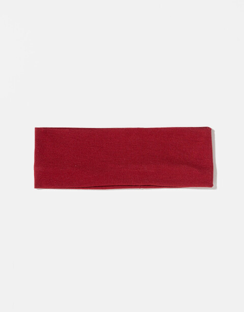 Vinchas Textiles Lisas Vincha Sporty - Rojo Cereza