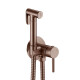 Griferia Ducha Higienica De Embutir Bronce Cepillado - Signature