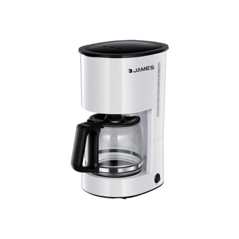CAFETERA DE FILTRO JAMES 1.25L Blanco