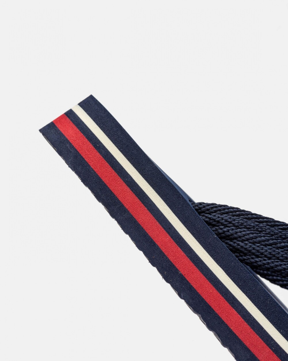 Sandalia media Bungalow en textil Azul