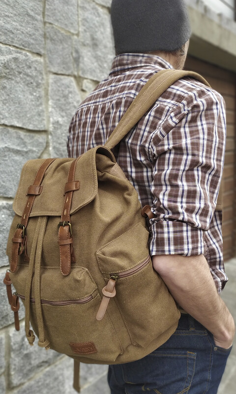 MOCHILA CANVAS ACONCAGUA SUELA