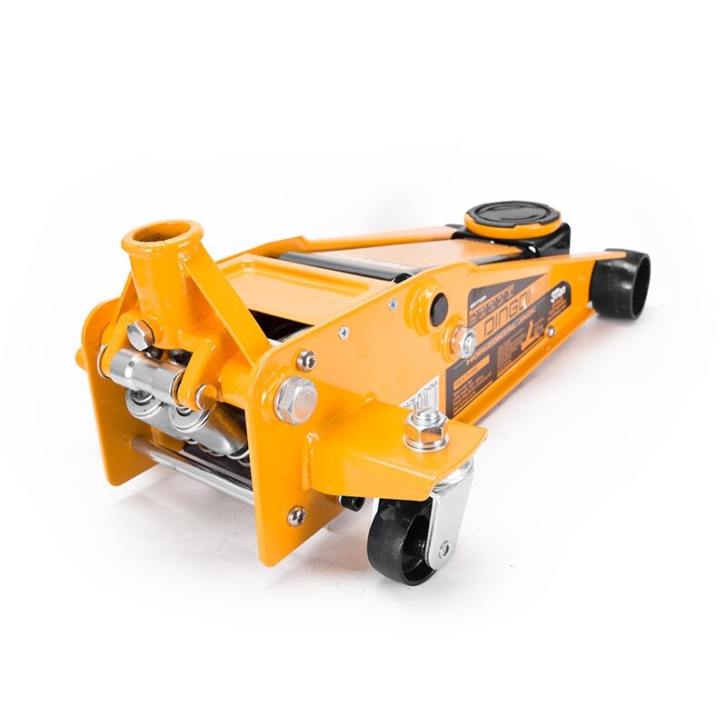 DINGQI GATO CARRO HIDRAULICO INDUSTRIAL DOBLE PALANCA 3T Dingqi Gato Carro Hidraulico Industrial Doble Palanca 3t