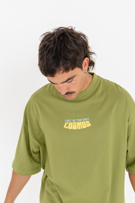 Remera Pulau Cosmos Verde