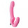 Gun Macizo Rosa L Arnés Vibrador Rosa