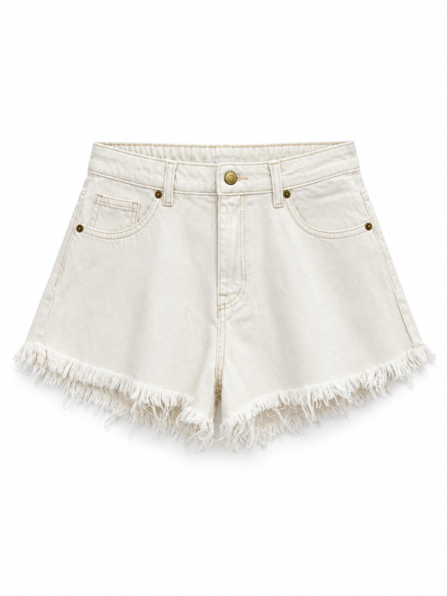 SHORT NIZO - OFF WHITE 