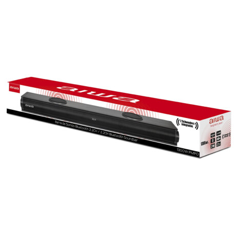 Barra de Sonido 2.2 Bluetooth Aiwa AW-SBH22 con 130W RMS Barra de Sonido 2.2 Bluetooth Aiwa AW-SBH22 con 130W RMS
