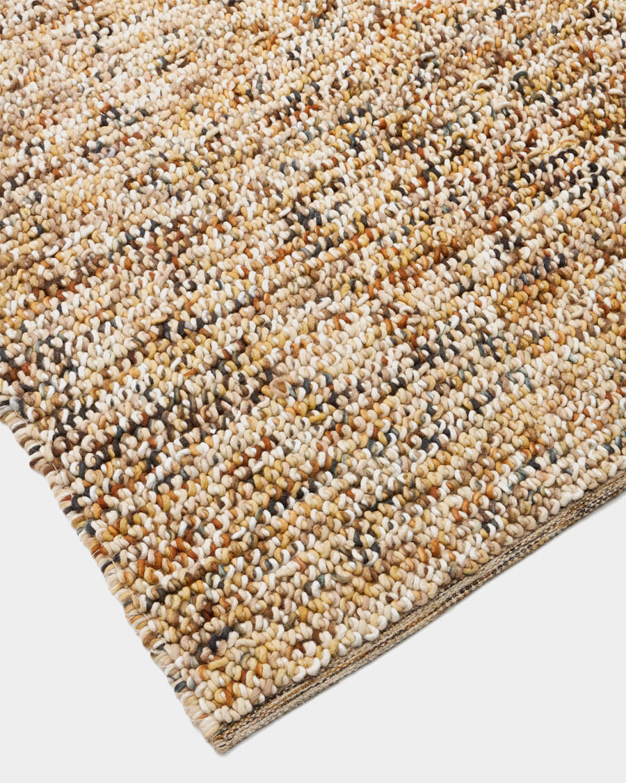 Alfombra Elanis de lana bouclé multicolor 160 x 230 cm Alfombra Elanis de lana bouclé multicolor 160 x 230 cm